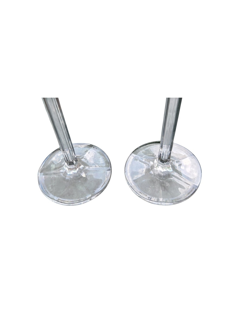 Lenox Harlequin Crystal Candlestick Holders - Picture 3 of 4